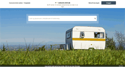 Desktop Screenshot of caravan-info.be